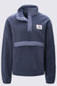 Macpac Men's Heritage Snap Fleece Pullover, Odyssey Heather, hi-res