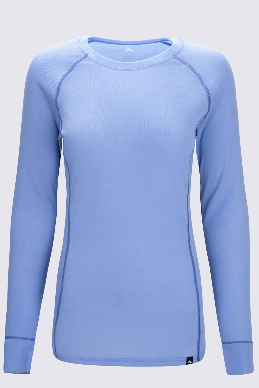 Macpac Women's Geothermal Long Sleeve Top, Hydrangea, hi-res