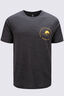 Macpac Mountain Badge 180 Merino T-Shirt, Charcoal Marle, hi-res