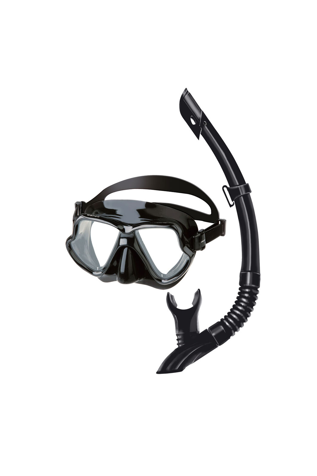 Mares Wahoo Mask and Snorkel Combo, Black, hi-res