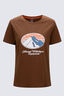 Macpac Women's Wilderness Equipment Fairtrade Organic Cotton Short Sleeve T-Shirt, Toffee, hi-res
