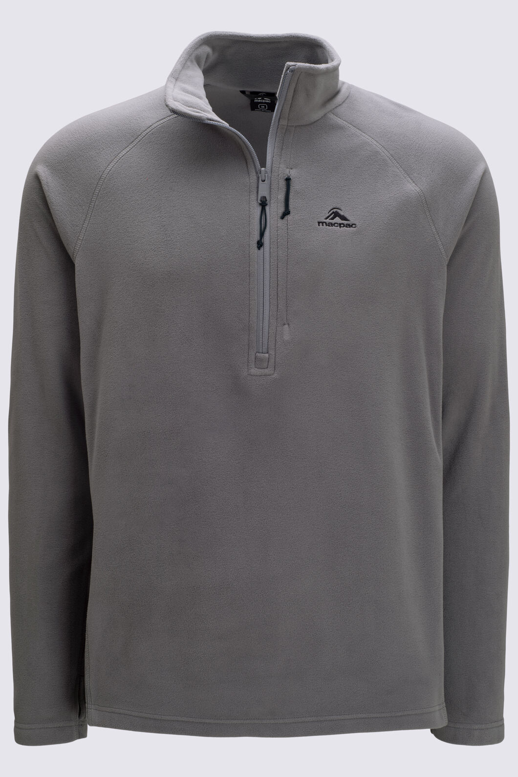 Macpac Men's Tui Fleece Pullover, SMOKED PEARL, hi-res