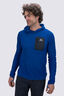 Macpac Men's Nitro Fleece Pullover, Sodalite Blue, hi-res