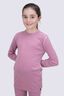Macpac Kids' 220 Merino Long Sleeve Top, Lilas, hi-res