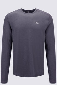 Macpac Men's brrr&deg; Long Sleeve T-Shirt, Odyssey Marle, hi-res