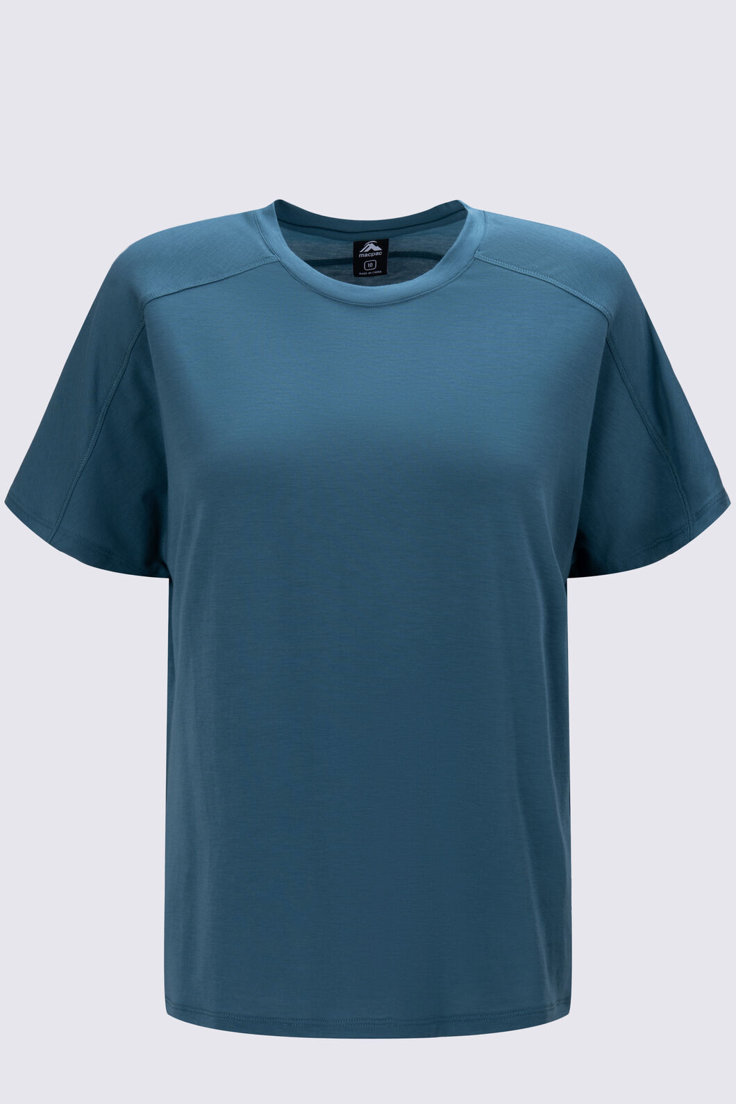 Macpac Women's Eva Short Sleeve T-Shirt, Mediterranea, hi-res