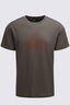 Macpac Men's 180 Merino T-Shirt, Tarmac, hi-res
