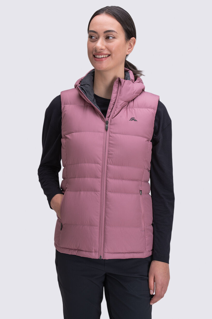 Macpac Women s Aurora Hooded Down Vest Macpac