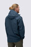 Macpac Men&rsquo;s Overcast Rain Jacket, Midnight Navy/ Dark Cheddar, hi-res
