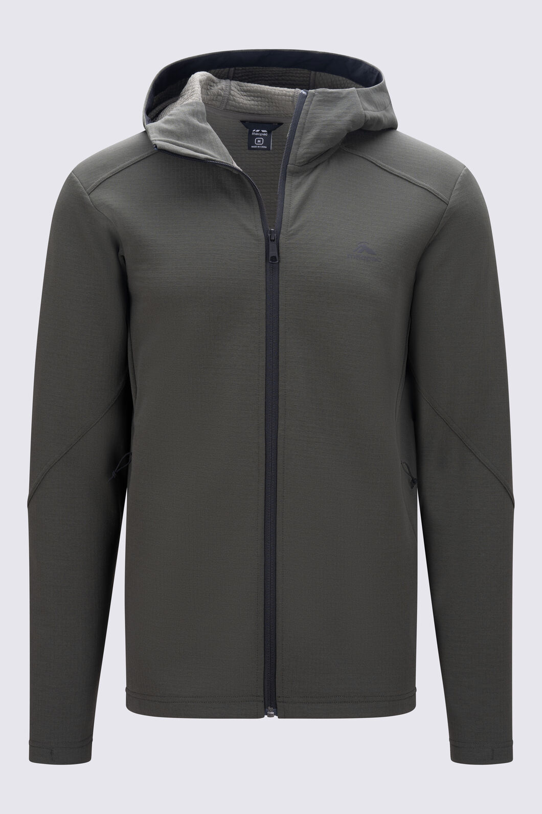 Macpac Men's Vertex Air Hooded Jacket, Beluga Marle, hi-res