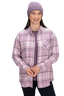 Macpac Women's Sutherland Shirt, Keepsake Liliac Plaid, hi-res