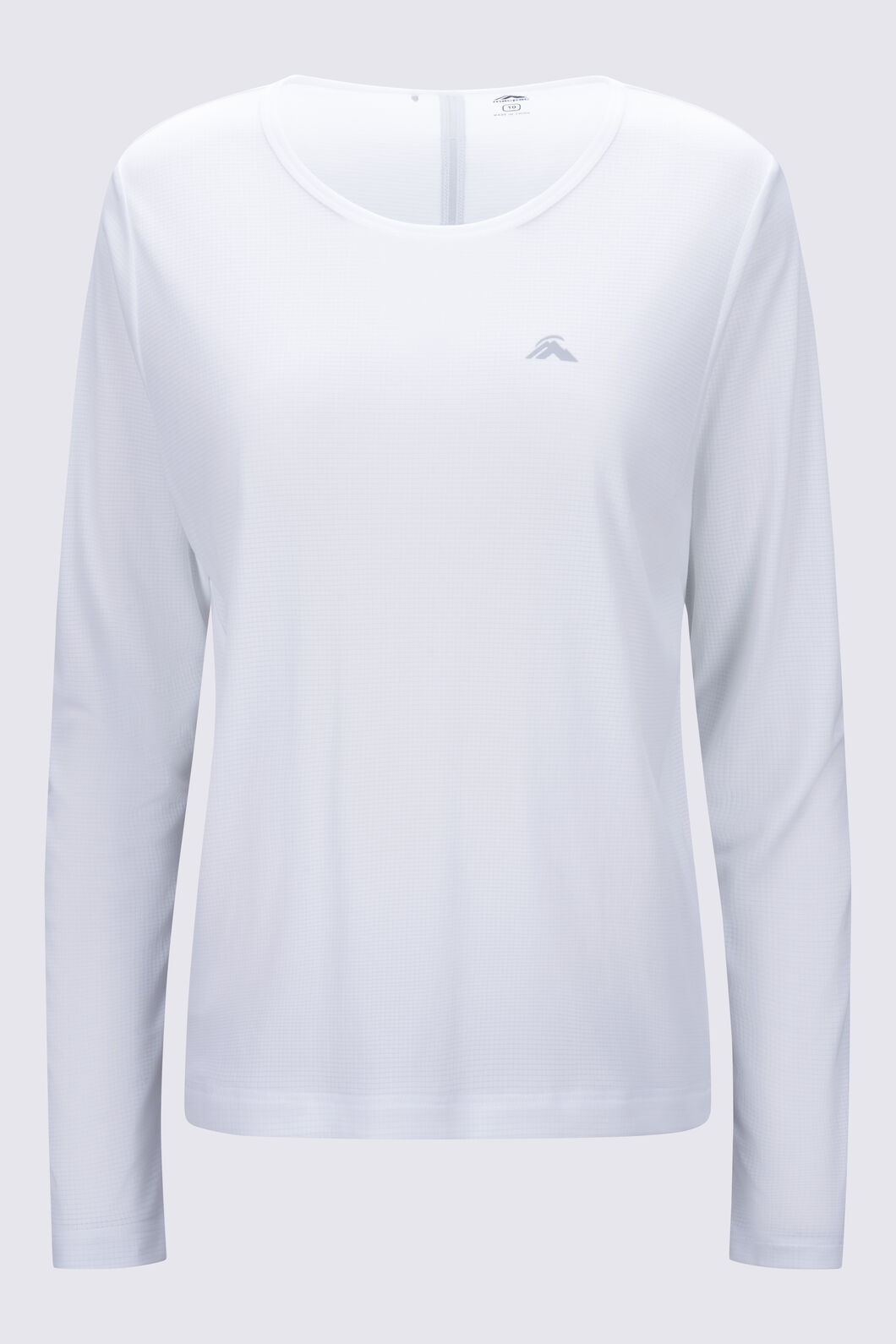 Macpac Women's Trail Long Sleeve T-Shirt, Bright White, hi-res