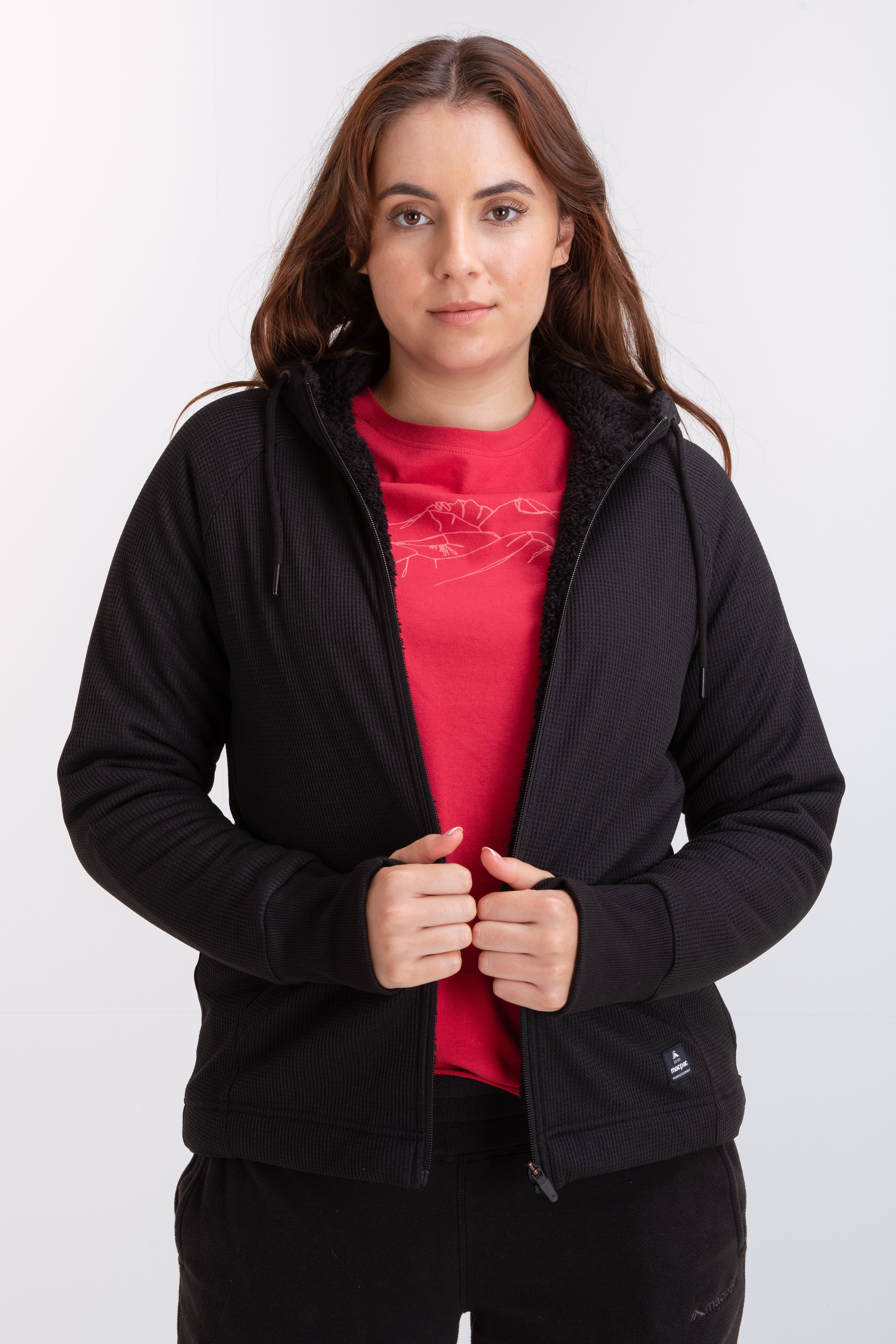Macpac Women s Waffle Sherpa Jacket Macpac