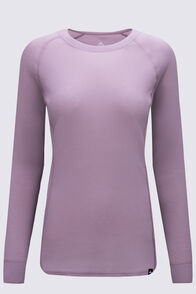 Macpac Women's Geothermal Long Sleeve Top, Seafog, hi-res