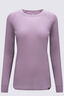 Macpac Women's Geothermal Long Sleeve Top, Seafog, hi-res