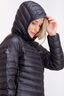 Macpac Women's Icefall Hooded Down Jacket, Black, hi-res