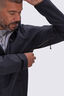 Macpac Men's Grafton Raincoat, Black, hi-res