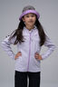 Macpac Kids' Winger Reversible Bucket Hat, African Violet/Dark Gull Grey, hi-res