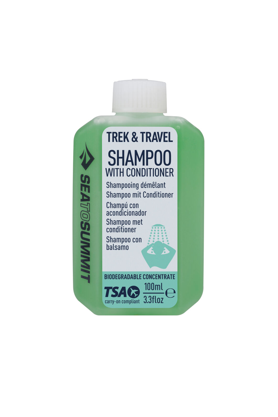 Sea to Summit Liquid Conditioning Shampoo 100ml, Green, hi-res