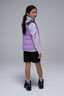 Macpac Kids' Halo Down Vest, Asphalt/African Violet, hi-res