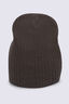 Macpac Ultrafine Merino Rib Beanie, Tarmac, hi-res