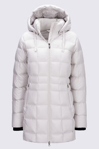 Macpac Women's Aurora Down Coat, Pumice Stone, hi-res