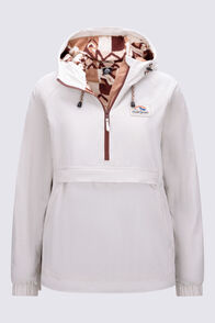 Macpac Women&rsquo;s Heritage Fleece Lined Windbreaker, Moonbeam/Heritage Print, hi-res