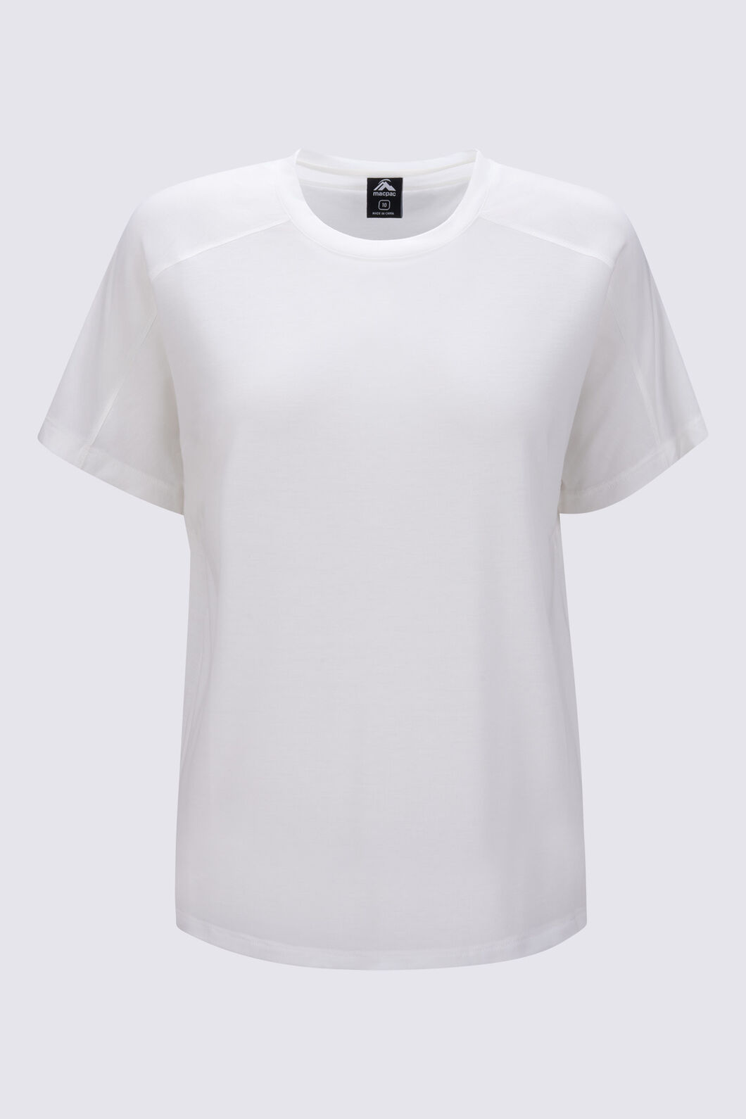 Macpac Women's Eva Short Sleeve T-Shirt, Coconut Milk, hi-res