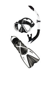 Mares Bonito/X-One Snorkelling Set, White/Black, hi-res