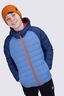 Macpac Kids' Uber Light Hooded Down Jacket, Medieval Blue, hi-res