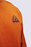 Macpac Men's Vintage Embroidered Fairtrade Organic Cotton Long Sleeve T-Shirt, Autumnal, hi-res