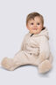 Macpac Baby Acorn Fleece Onesie, French Oak, hi-res