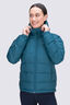 Macpac Women's Halo Hooded Down Jacket ♺, Mediterranea, hi-res