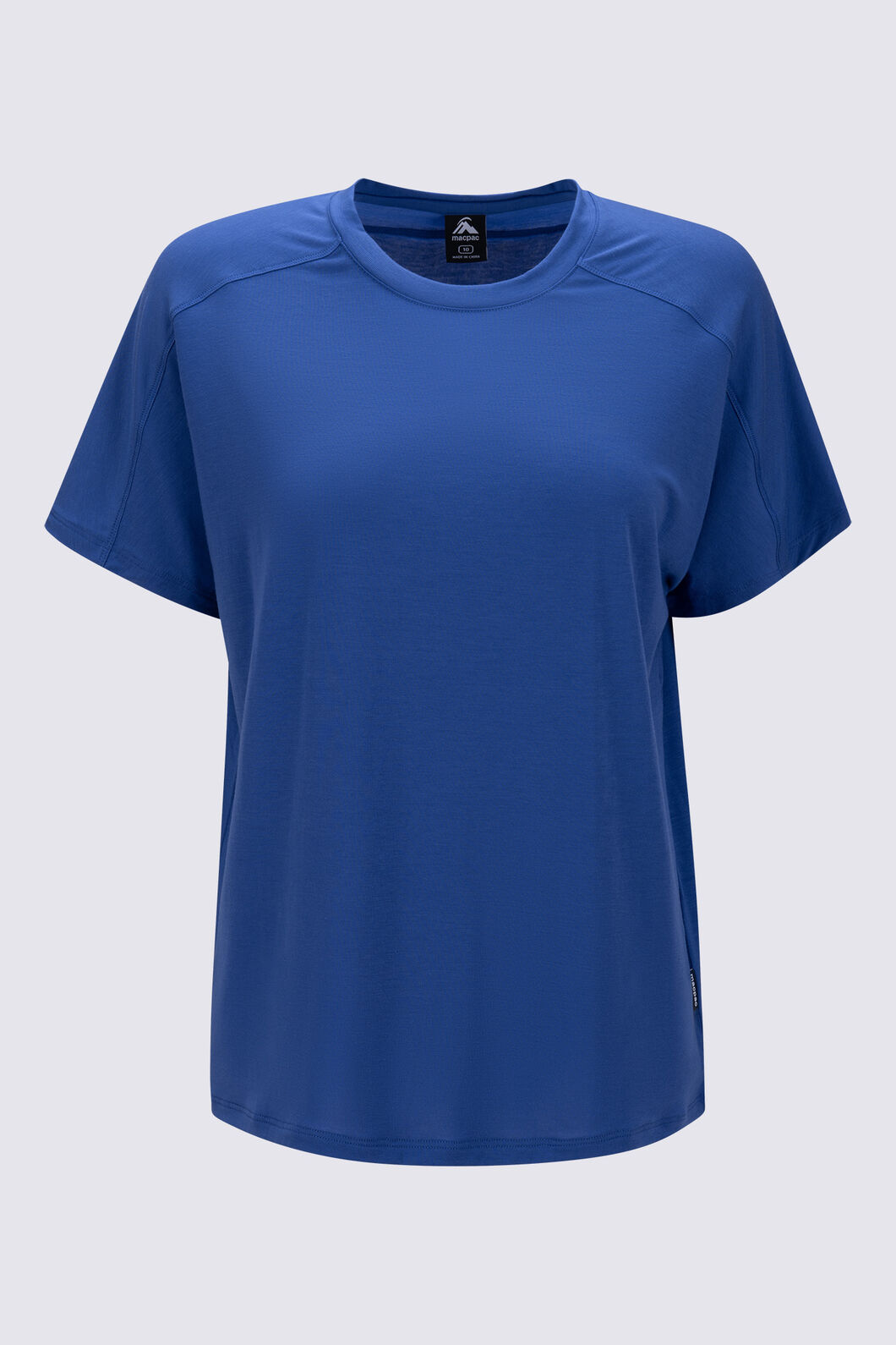 Macpac Women's Eva Short Sleeve T-Shirt, Deep Ultramarine, hi-res