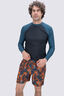 Macpac Men's Brighton 6" Boardshorts, Autumnal Print, hi-res