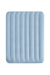 Intex Queen Prestige Midrise Airbed with Fastfill USB Pump, Blue/Grey, hi-res