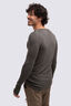 Macpac Men's 220 Merino Long Sleeve Top, Kambaba, hi-res