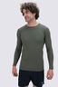 Macpac Men's Long Sleeve Exothermal Top, Beetle, hi-res