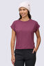 Macpac Women's Modal Short Sleeve T-Shirt, Prune, hi-res
