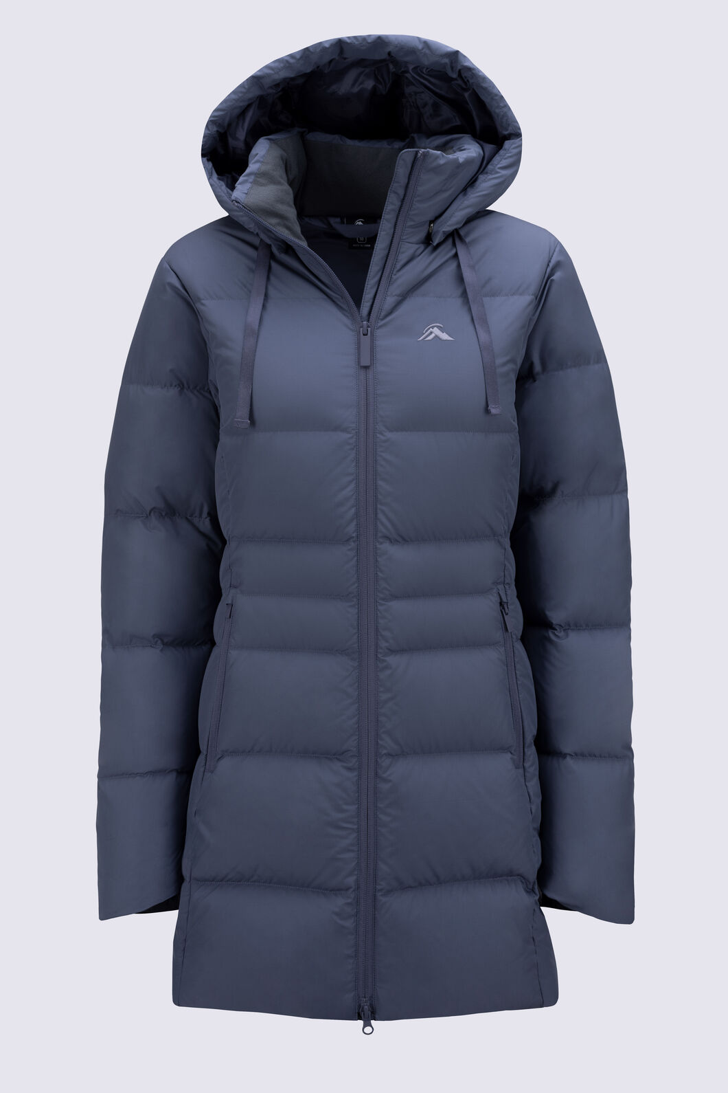 Macpac Women's Aurora Hooded Down Coat, Greystone, hi-res