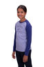 Macpac Kids' Graphic Long Sleeve T-Shirt, Apollo/Purple Impression, hi-res