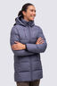 Macpac Women's Aurora Hooded Down Coat, Greystone, hi-res