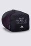 Macpac Women's Dusk 400 Down Sleeping Bag (3&deg;C), Sleet/Magenta, hi-res