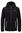 Macpac Kids' Mini Mountain Hooded Fleece Jacket, Black/High RIse, hi-res