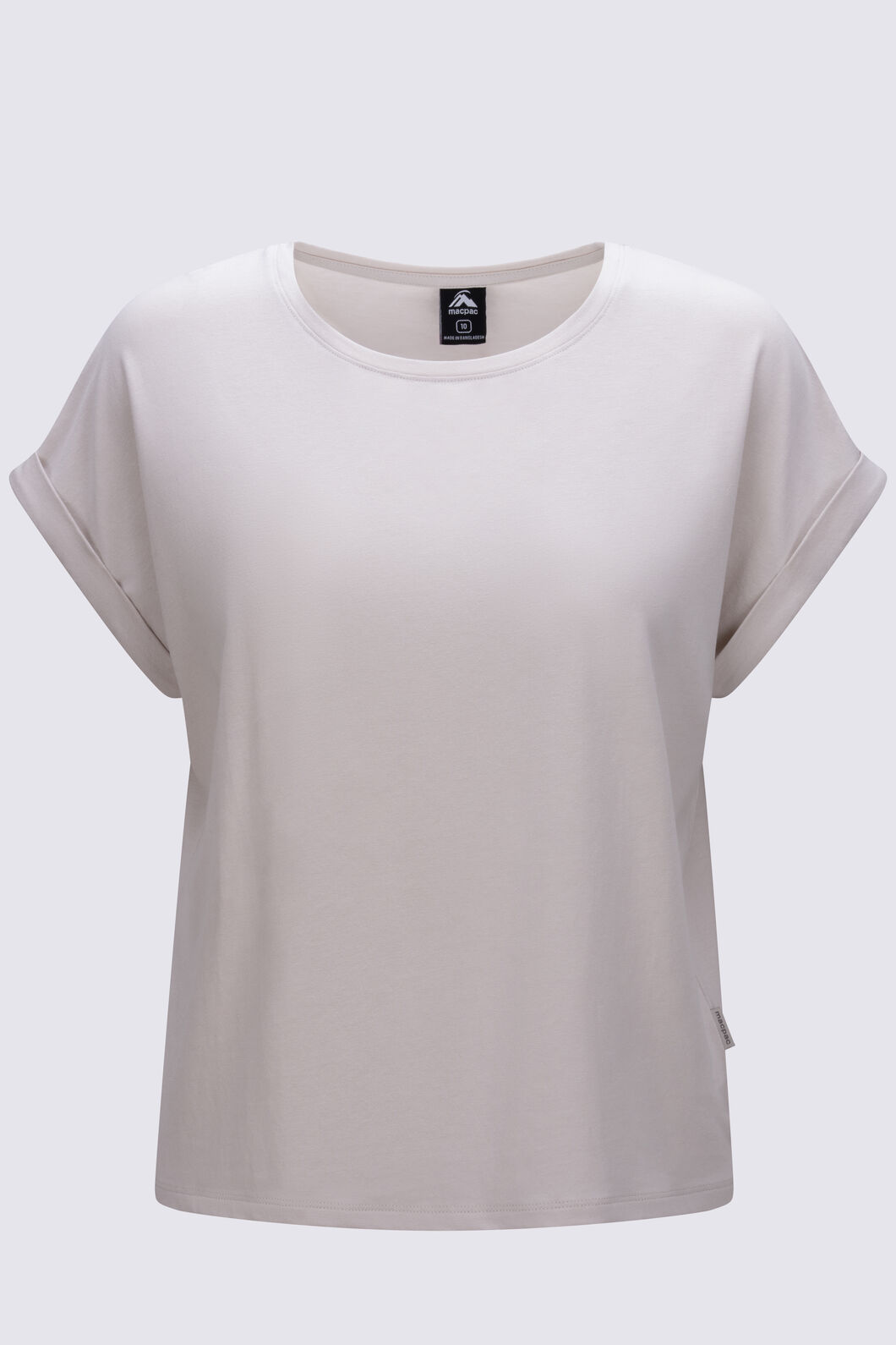 Macpac Women's Modal T-Shirt, Moonbeam, hi-res