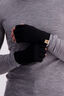 Macpac Merino Fingerless Glove, Black, hi-res