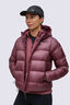 Macpac Women's Orbit Hooded Down Jacket, Crushed Berry, hi-res