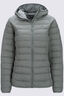Macpac Women's Uber Light Hooded Down Jacket, Lilypad, hi-res
