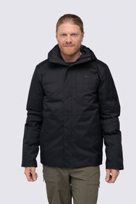 Macpac Men's Otira Waterproof Down Coat, Black, hi-res