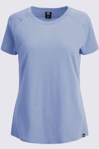 Macpac Women's Ella 180 Merino T-Shirt, Heather, hi-res